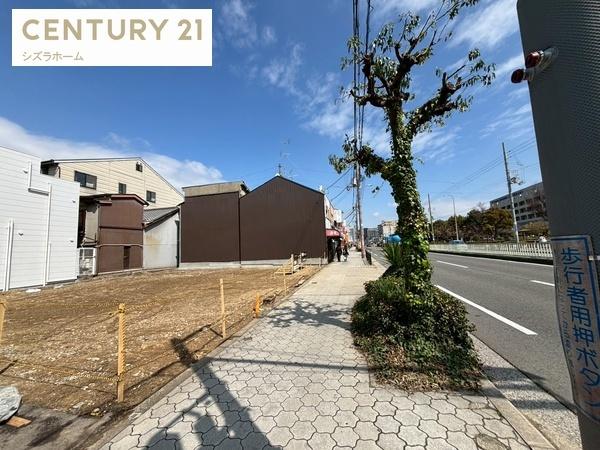住吉区万代阿倍野筋沿い土地