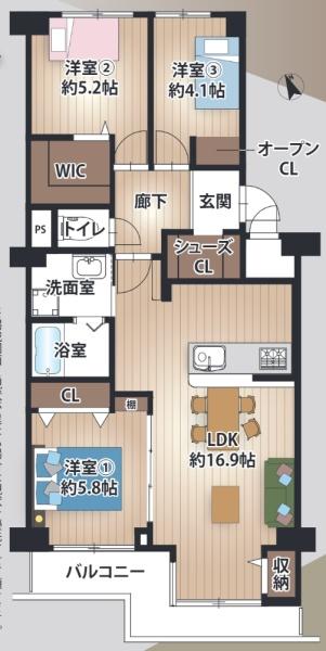 エバーグリーン上本町