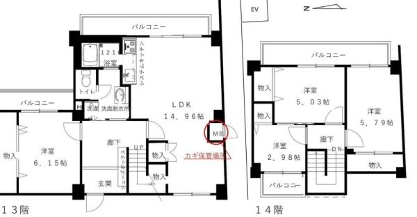 シャンボール内本町