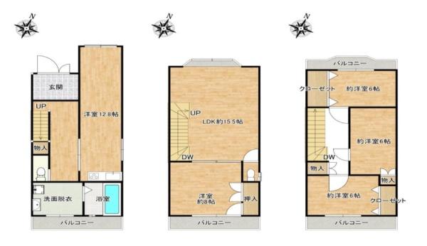 大阪市阿倍野区阪南町5丁目の中古一戸建