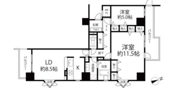 桜宮リバーシティウエスト１３－１号棟