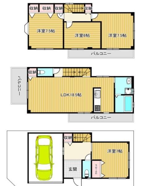 大阪市生野区巽東4丁目　中古戸建