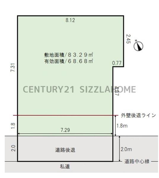 大阪市阿倍野区相生通１丁目の売土地