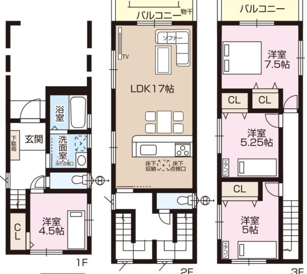 大阪市阿倍野区阪南町３丁目の新築一戸建