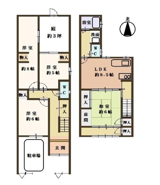 大阪市阿倍野区昭和町１丁目の中古一戸建