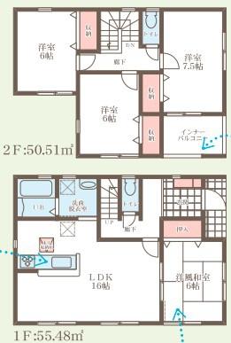 橿原市新口町第7　全5区画3号棟