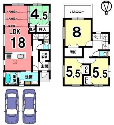 橿原市醍醐町　全2区画1号地
