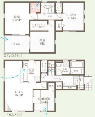 三宅町屏風第2期全4棟3号棟