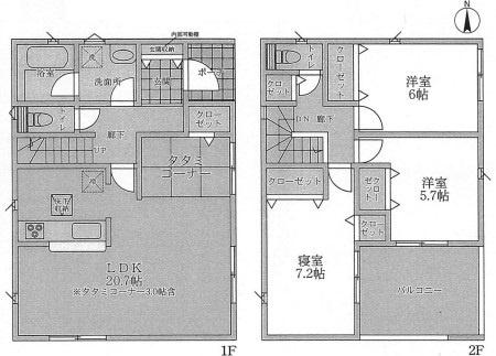 桜井市大福第7全7棟1号棟