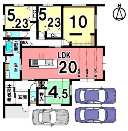 橿原市菖蒲町3丁目全1区画1号棟