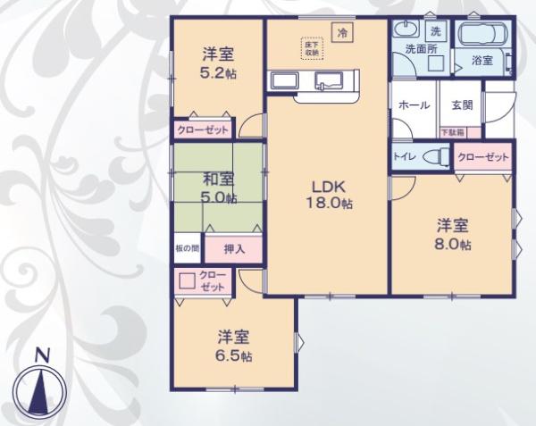 桜井市大豆越22-1期　全6棟2号棟