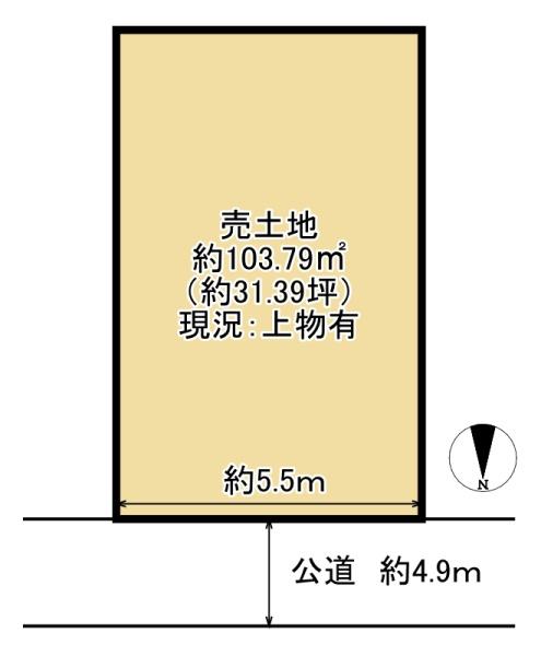 橿原市土橋町　売土地
