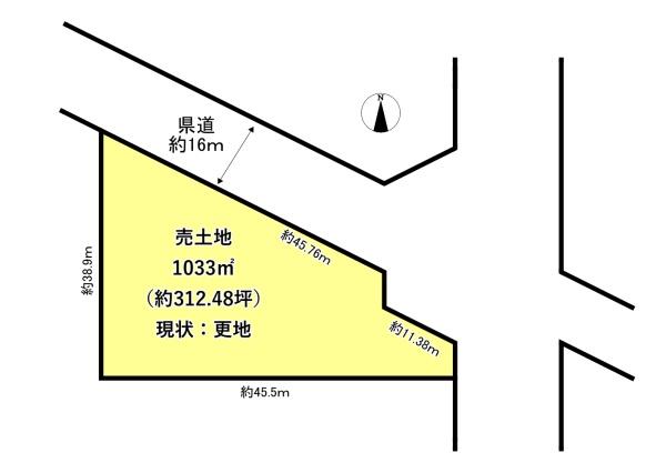 田原本町十六面　売土地