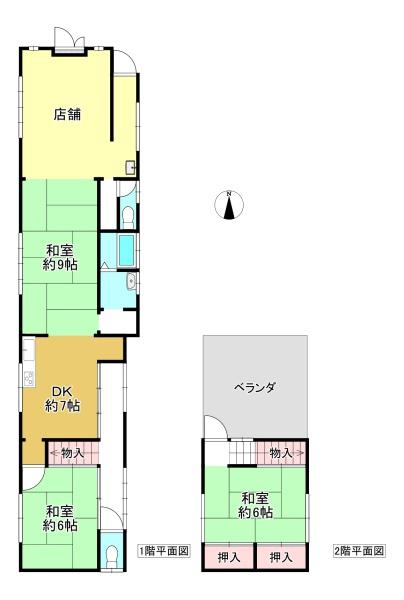 大和高田市片塩町　店舗付き住宅