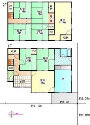 桜井市大字外山の中古一戸建て