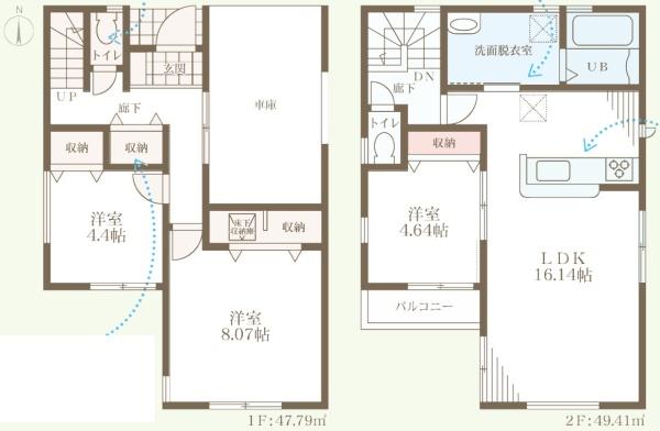 橿原市北妙法寺町の新築一戸建
