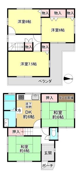 大和高田市市場　中古戸建