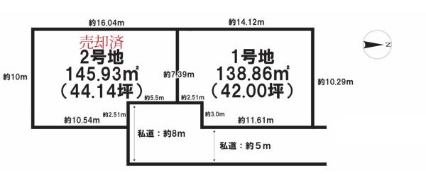 橿原市常盤町の売土地