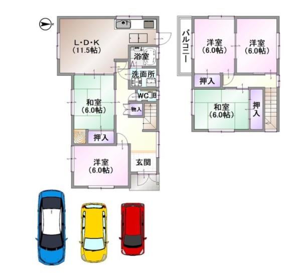 桜井市大字忍阪の中古一戸建て