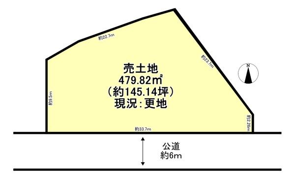 大淀町北野　売土地