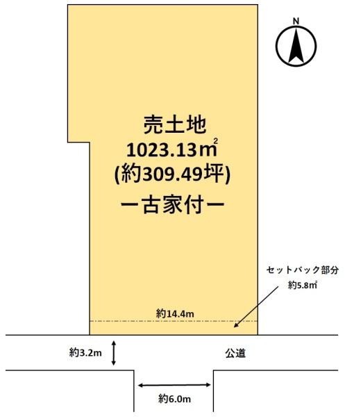 北葛城郡広陵町大字大野の土地