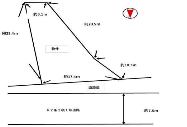 桜井市大字外山の売土地