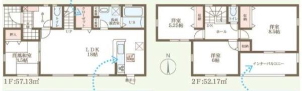 桜井市大豆越7期 全5棟2号棟