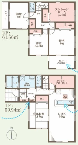 川西町結崎20期　全6棟1号棟