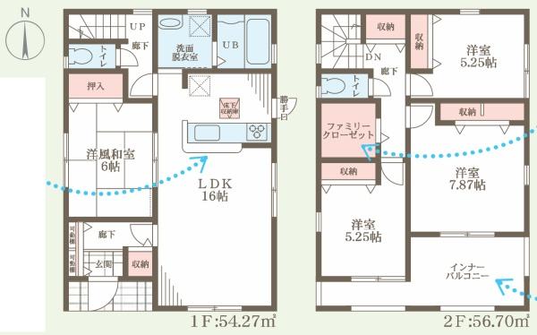 川西町結崎20期　全6棟3号棟