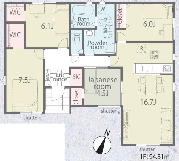 橿原市白橿町8丁目第1期 全1棟1号棟