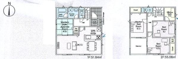川西町下永第1 全3棟2号棟