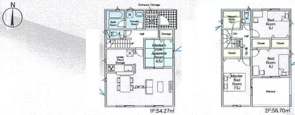 川西町下永第1 全3棟3号棟