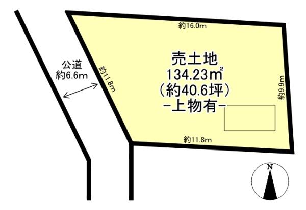 葛城市竹内の土地