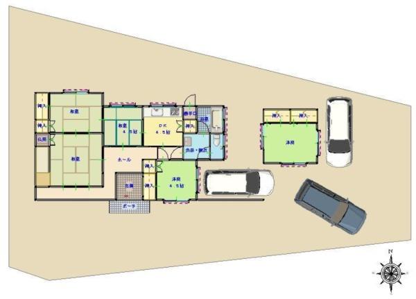 三宅町上但馬　中古戸建
