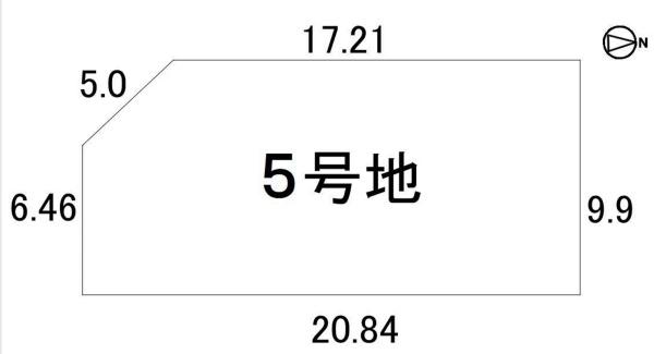 大和高田市西坊城 全5区画5号地