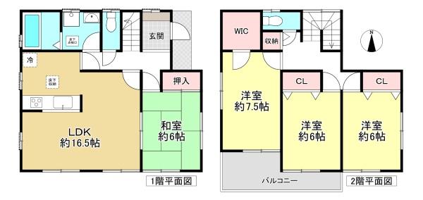 桜井市大字大福の中古一戸建て