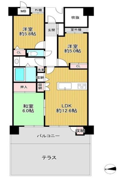 グランヴェルビュ大和八木