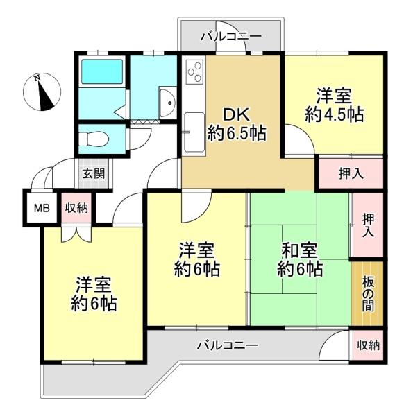 関屋あしびハイツ１号棟