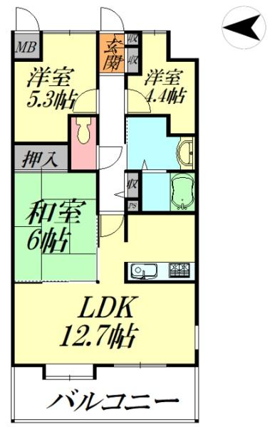 朝日プラザシティ南大和ノースウイング