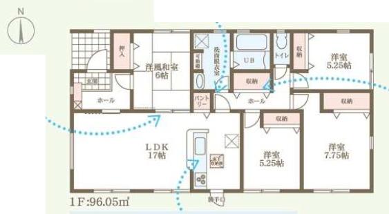 桜井市大豆越7期　全5棟4号棟