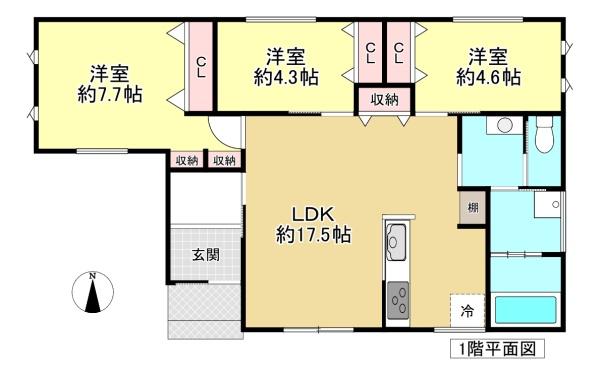 橿原市曽我町　全1棟1号棟