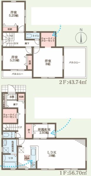 桜井市粟殿12期　全2棟2号棟