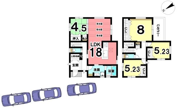 桜井市谷　全3区画2号地