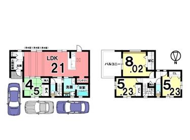 桜井市粟殿　全3区画3号地