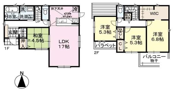 橿原市第1忌部町　全3区画2号棟