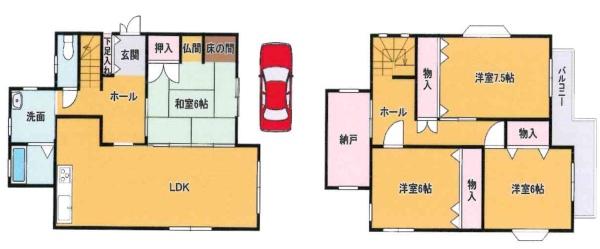 橿原市木原町 中古戸建