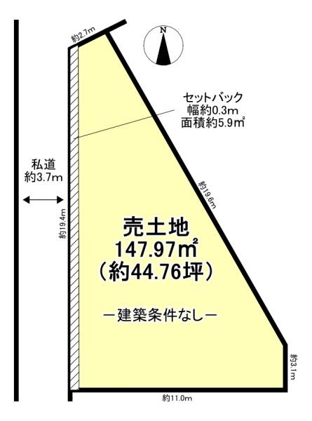 桜井市大字忍阪の土地