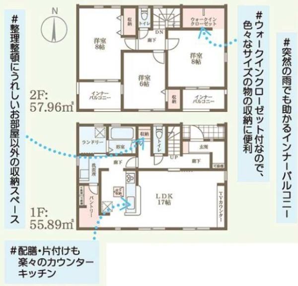 川西町結崎21期 全2棟1号棟