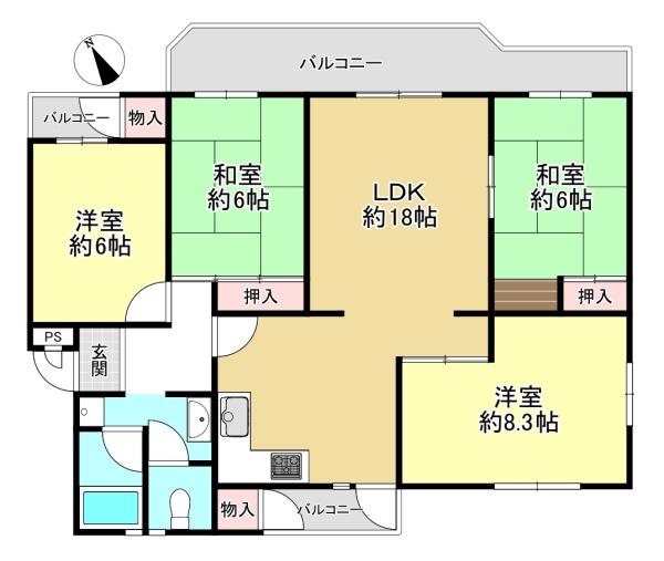 Cマンション　4号棟