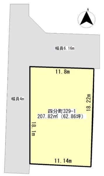 橿原市四分町　売土地